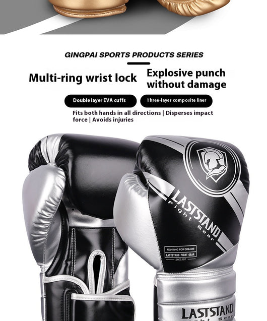 Guantes de Boxeo Profesional Sanda para Combate y Competencia - Image 33