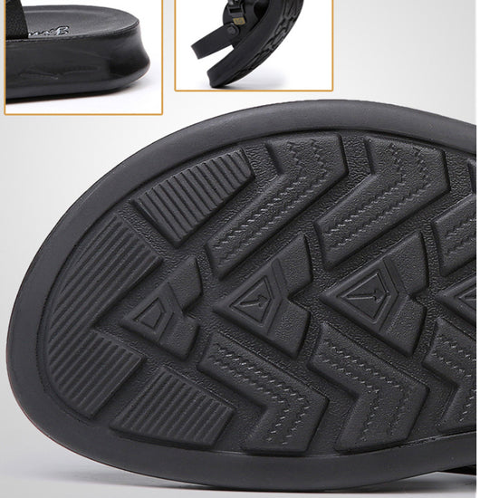Sandalias Versátiles para Hombre: Comodidad Antideslizante para Conducir y Casual - Image 10