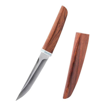 Cuchillo Forjado 3 en 1 para Acampada - Hoja de Acero Afilada Portátil - Image 9