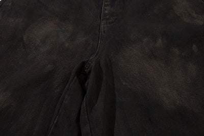 Shorts Denim Vintage Desgastado para Hombre con Efecto Spray - Image 24