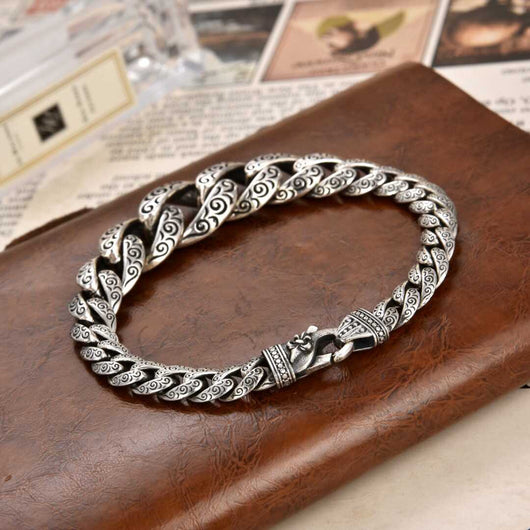 Pulsera Retro Dragones Chinos Dobles de Autoridad - Image 13