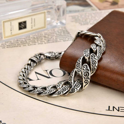 Pulsera Retro Dragones Chinos Dobles de Autoridad - Image 14