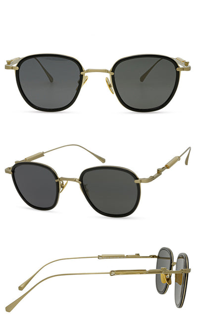 Gafas de Sol Polarizadas Titanio Puro con Diseño Geométrico - Image 14