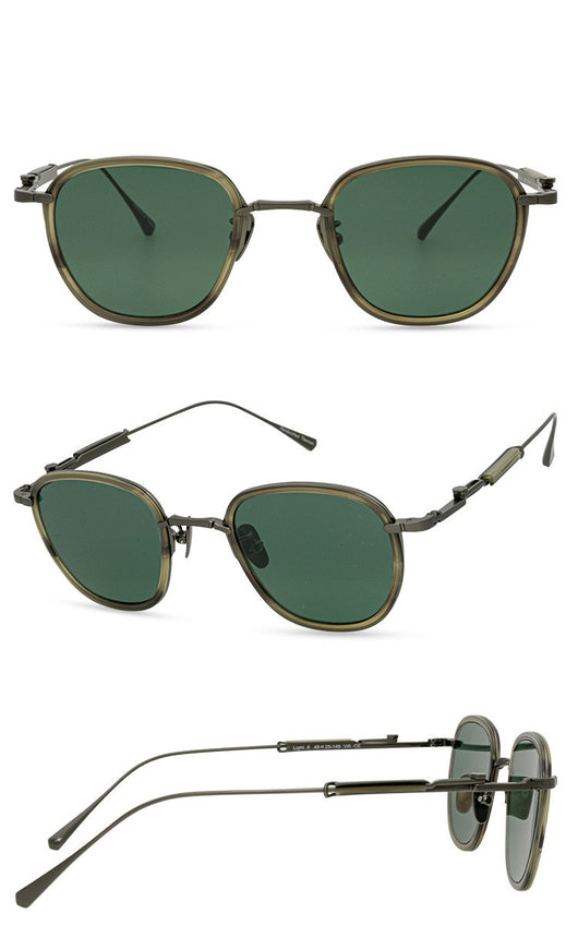 Gafas de Sol Polarizadas Titanio Puro con Diseño Geométrico - Image 15