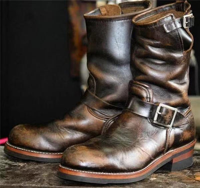 Botas Casuales para Hombre con Cuña Plana y Tubo Medio - Versátiles y Cómodas - Image 17