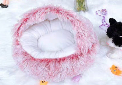 Cama 2 en 1 para Perros y Gatos - Cama Cálida de Felpa Suave Tipo Casa - Image 85