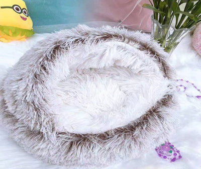 Cama 2 en 1 para Perros y Gatos - Cama Cálida de Felpa Suave Tipo Casa - Image 88