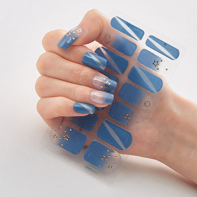 Uñas Adhesivas 3D con Efecto Láser y Bronceado - Diseño Premium - Image 47