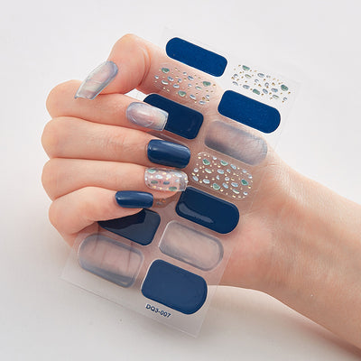 Uñas Adhesivas 3D con Efecto Láser y Bronceado - Diseño Premium - Image 58