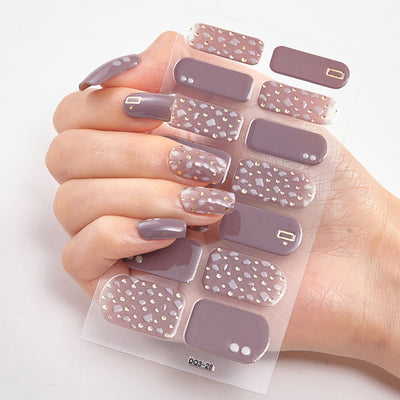 Uñas Adhesivas 3D con Efecto Láser y Bronceado - Diseño Premium - Image 66