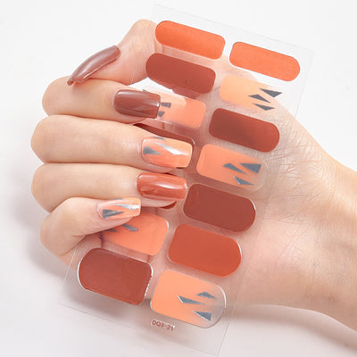Uñas Adhesivas 3D con Efecto Láser y Bronceado - Diseño Premium - Image 77