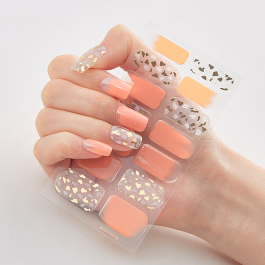 Uñas Adhesivas 3D con Efecto Láser y Bronceado - Diseño Premium - Image 78