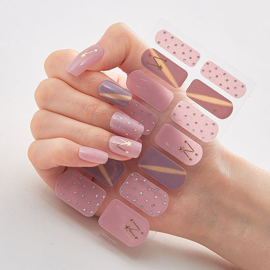 Uñas Adhesivas 3D con Efecto Láser y Bronceado - Diseño Premium - Image 79
