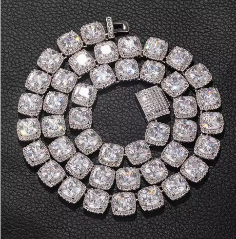 Cadena Hip Hop Plata 925 Maciza 8mm - Estilo Urbano Auténtico - Image 10