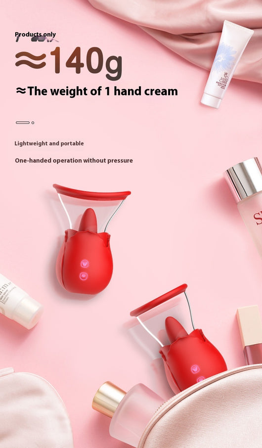 Estimulador Íntimo Rose Dream con Tecnología de Succión y Lengua - Image 19