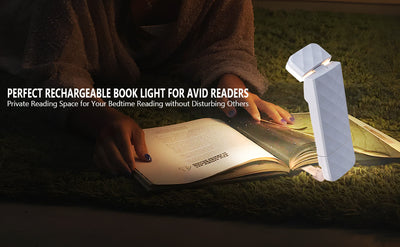 Lámpara de Lectura LED Plegable con Protección Ocular y Puerto USB - Image 19