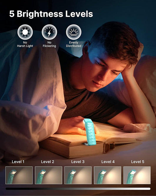 Lámpara de Lectura LED Plegable con Protección Ocular y Puerto USB - Image 21