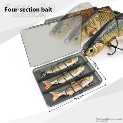 Anzuelo Articulado de Metal para Pesca de Simulación - Combo Multi-sección - Image 13