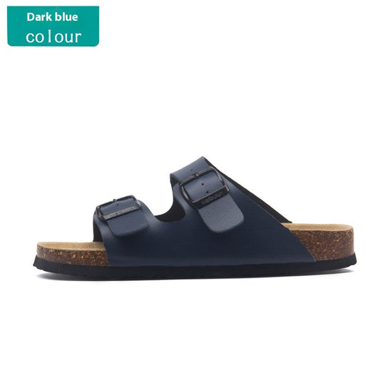 Sandalias Planas de Corcho con Hebilla - Cómodas para Playa y Verano - Image 17