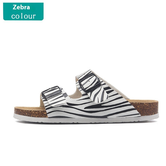 Sandalias Planas de Corcho con Hebilla - Cómodas para Playa y Verano - Image 18
