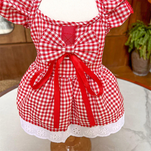 Vestido para Mascotas con Mangas Volantes - Tres Colores - Image 34
