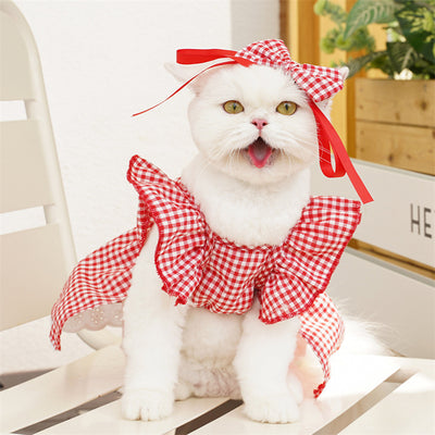 Vestido para Mascotas con Mangas Volantes - Tres Colores - Image 35