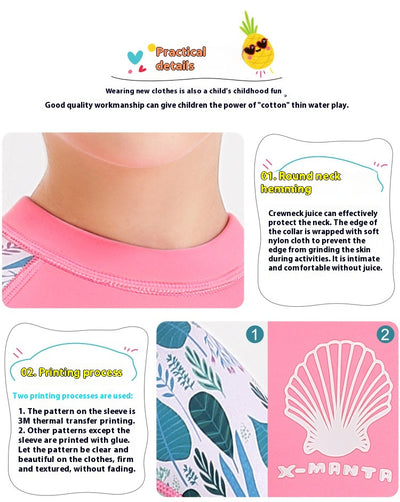 Traje de Baño Infantil de Una Pieza con Protección Solar - Image 13