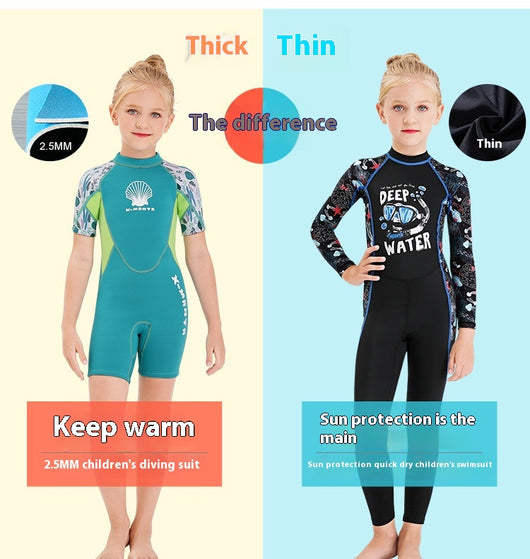 Traje de Baño Infantil de Una Pieza con Protección Solar - Image 17