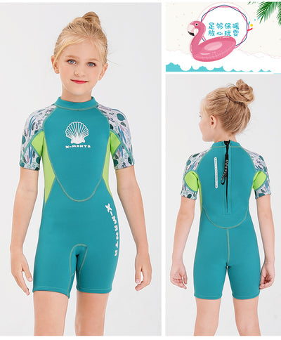Traje de Baño Infantil de Una Pieza con Protección Solar - Image 29
