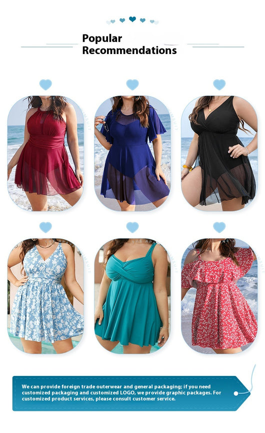 Traje de Baño Enterizo Cuello Redondo con Encaje para Mujer - Image 16