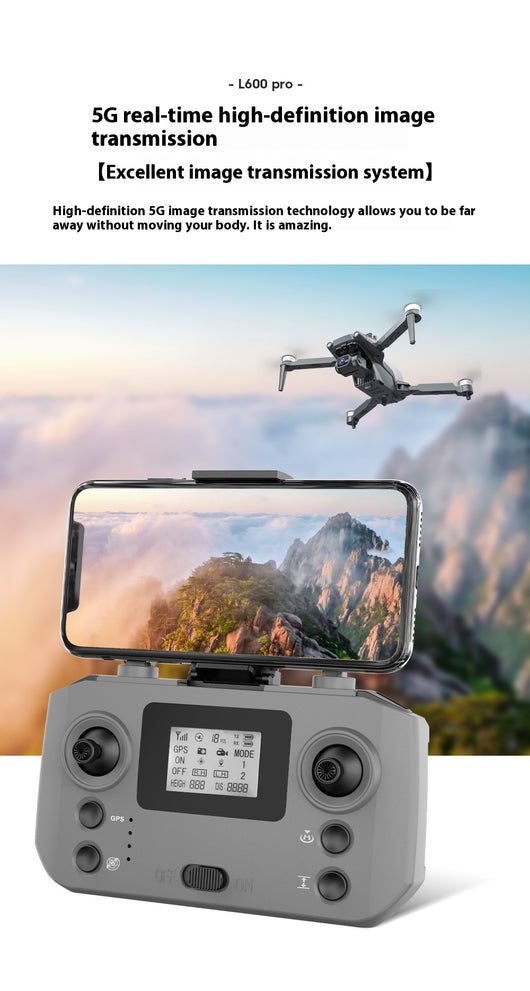 Dron L600PRO con Control Remoto Plegable y Pantalla Transparente - Image 52