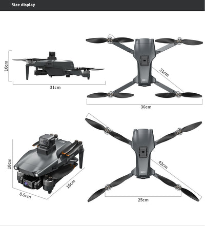 Dron L600PRO con Control Remoto Plegable y Pantalla Transparente - Image 53