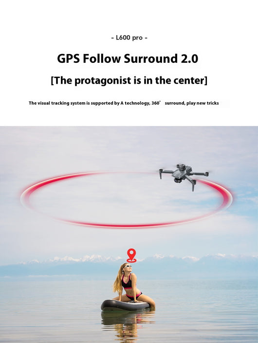 Dron L600PRO con Control Remoto Plegable y Pantalla Transparente - Image 57