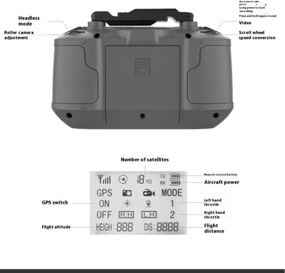 Dron L600PRO con Control Remoto Plegable y Pantalla Transparente - Image 63
