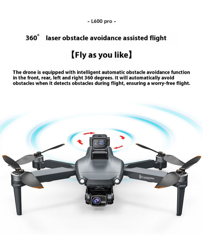 Dron L600PRO con Control Remoto Plegable y Pantalla Transparente - Image 64