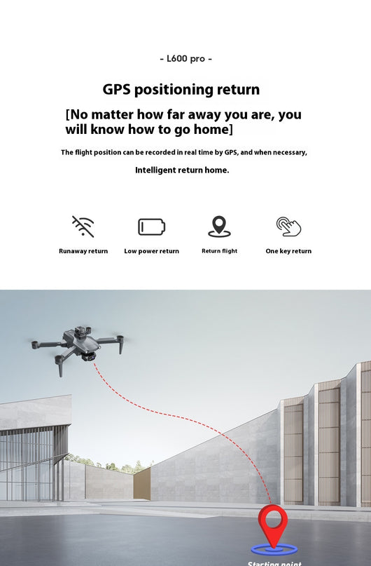 Dron L600PRO con Control Remoto Plegable y Pantalla Transparente - Image 88