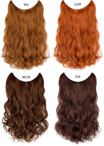 Peluca Integral Única sin Costuras con Extensiones de Cabello - Image 55
