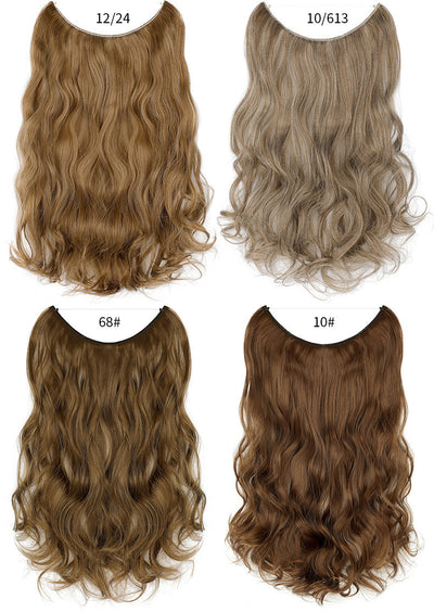 Peluca Integral Única sin Costuras con Extensiones de Cabello - Image 56