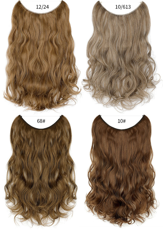 Peluca Integral Única sin Costuras con Extensiones de Cabello - Image 56