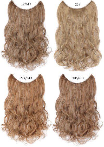 Peluca Integral Única sin Costuras con Extensiones de Cabello - Image 57