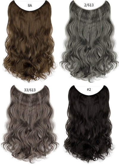 Peluca Integral Única sin Costuras con Extensiones de Cabello - Image 59