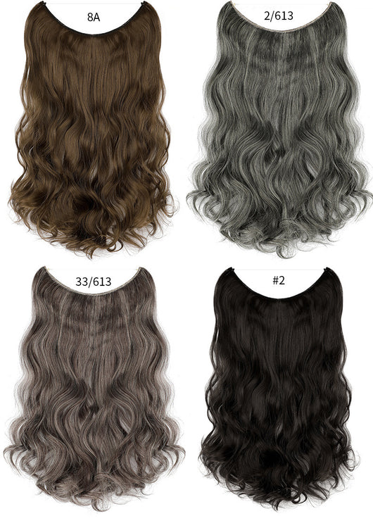 Peluca Integral Única sin Costuras con Extensiones de Cabello - Image 59