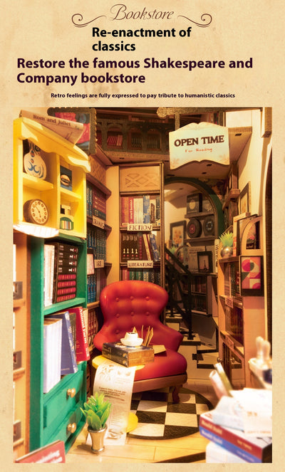 Estantería Decorativa Puzzle Ruolai - Organizador de Libros Modelo 3D - Image 22