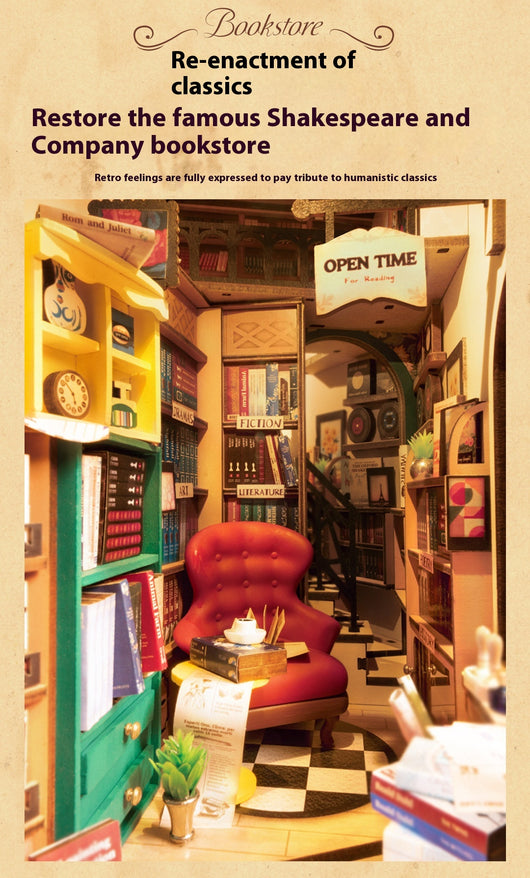 Estantería Decorativa Puzzle Ruolai - Organizador de Libros Modelo 3D - Image 22