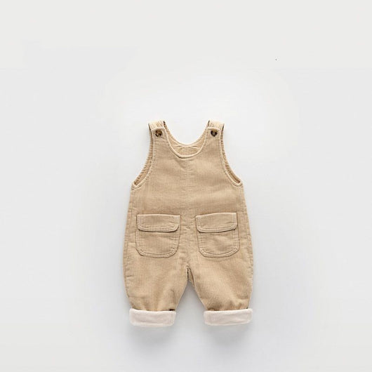 Pantalones Tipo Peto Acolchados para Bebé con Forro Polar - Image 18
