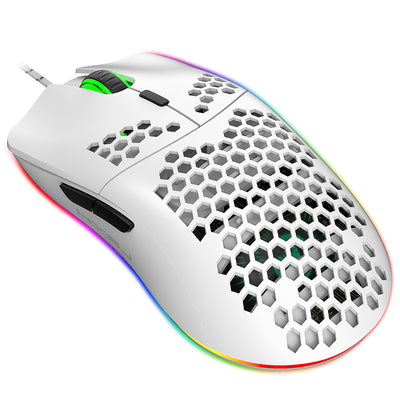 Ratón Gaming Ligero con Diseño Hexagonal Perforado - Image 22
