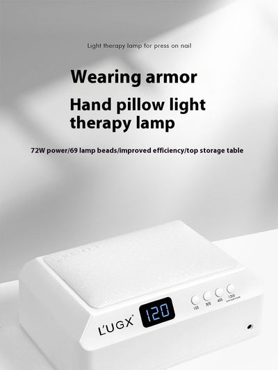 Lámpara de Fotopolimerización LED 69W con Almohada Térmica para Manicura - Image 26