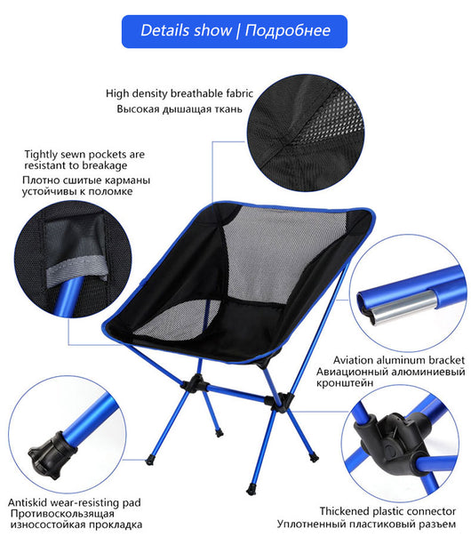 Silla de Camping Ultraligera Plegable de Alta Resistencia - Image 19