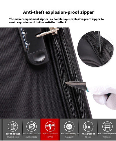 Maleta de Negocios Oxford para Hombre y Mujer - Equipaje de Viaje Ejecutivo - Image 22