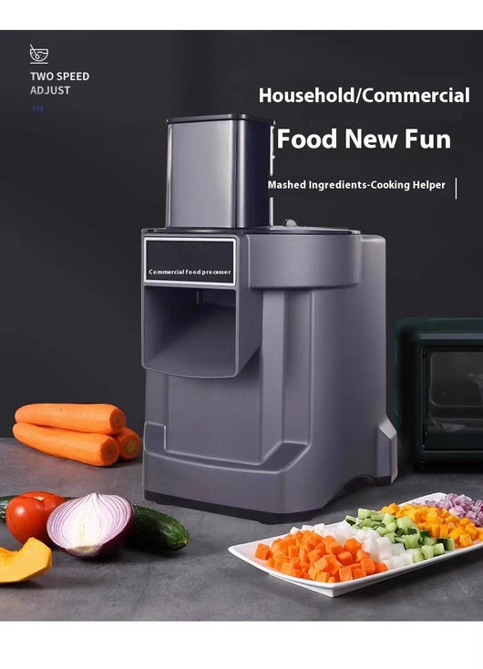 Cortadora Comercial de Verduras Automática Multifunción - Image 33